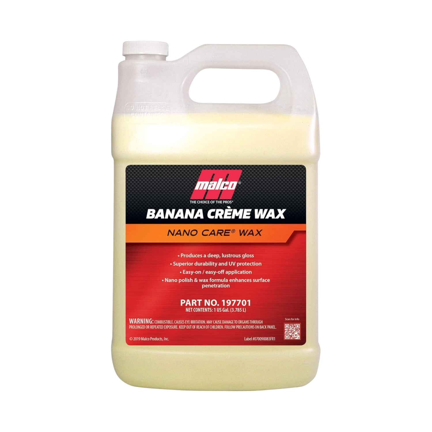 MALCO BANANA CRÉME WAX - NANO CARE WAX No. 197701