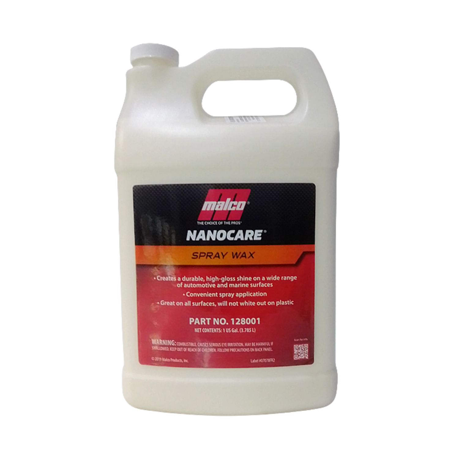 MALCO NANOCARE - SPRAY WAX No. 128001