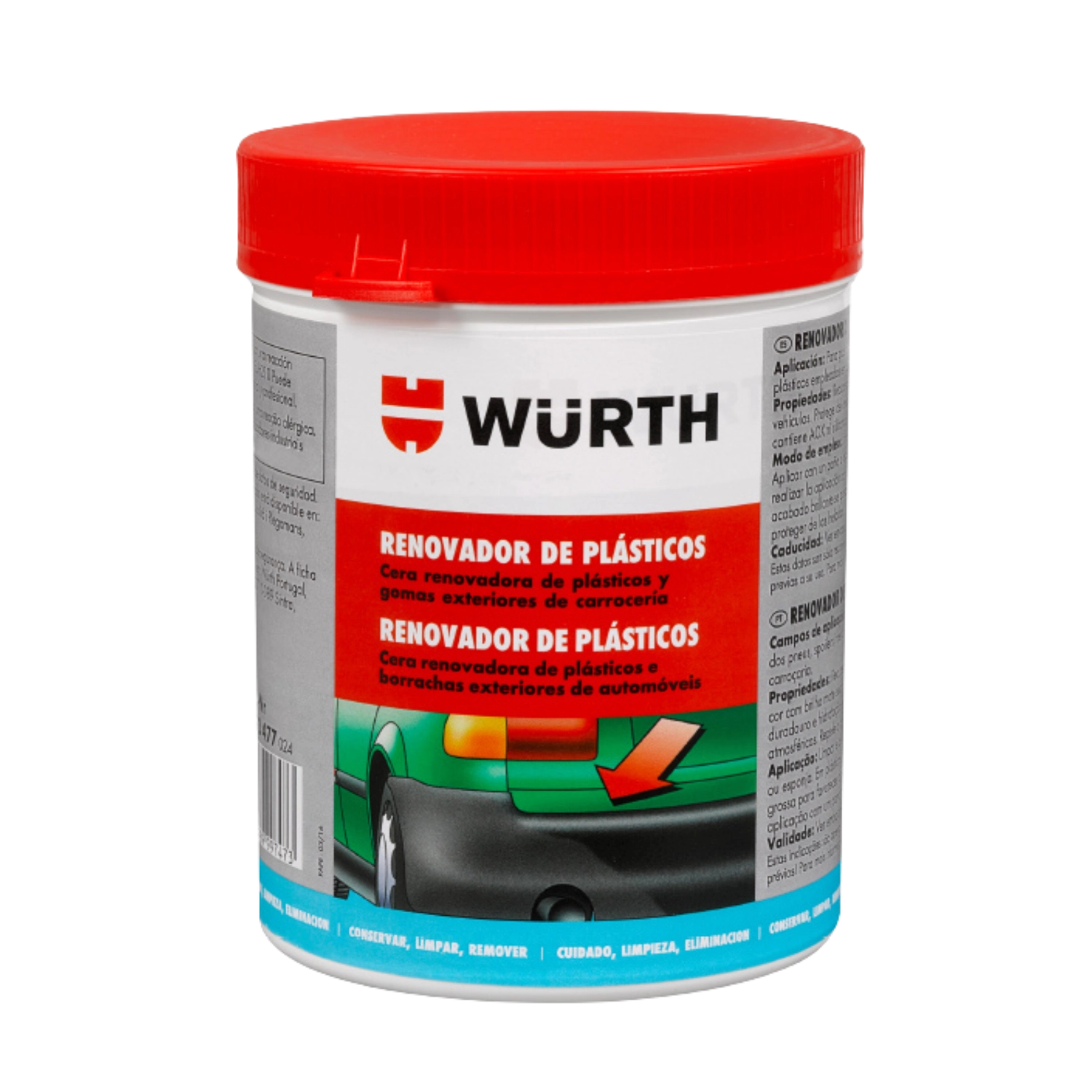 WURTH RENOVADOR DE PLÁSTICOS 00893477